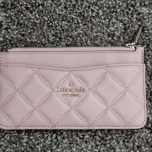 Kate Spade pink leather wallet